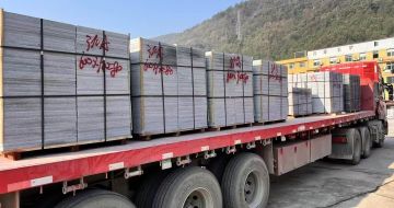 河源 芝麻灰地铺石出货日常