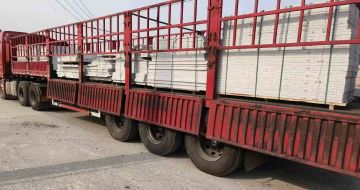 河源 白麻荔枝面外墙干挂，工厂装车日常