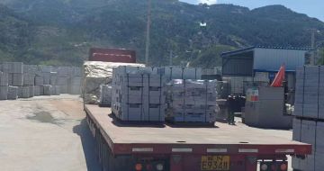 河源 芝麻白仿形路沿石，直形路沿石