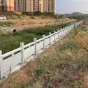 河源 白麻河道栏杆效果展示图