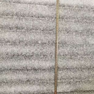 河源 芝麻白火烧成品厚薄均匀，B料价格接近A料质量