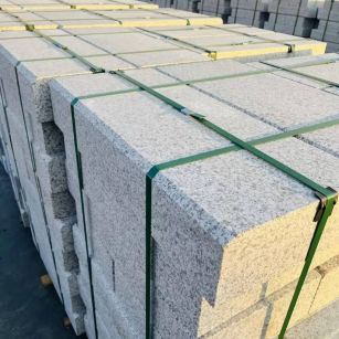 河源 白麻花岗岩路沿石，马路牙子，路缘石，平石，立缘石等