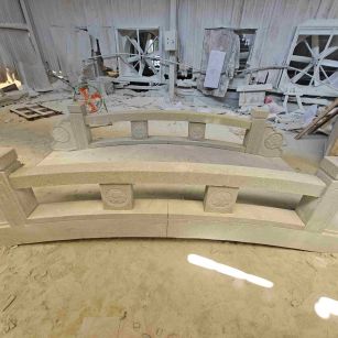 河源 芝麻灰花岗岩异形加工-拱桥，石桥