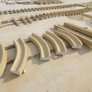 河源 黄金麻花岗岩别墅线条