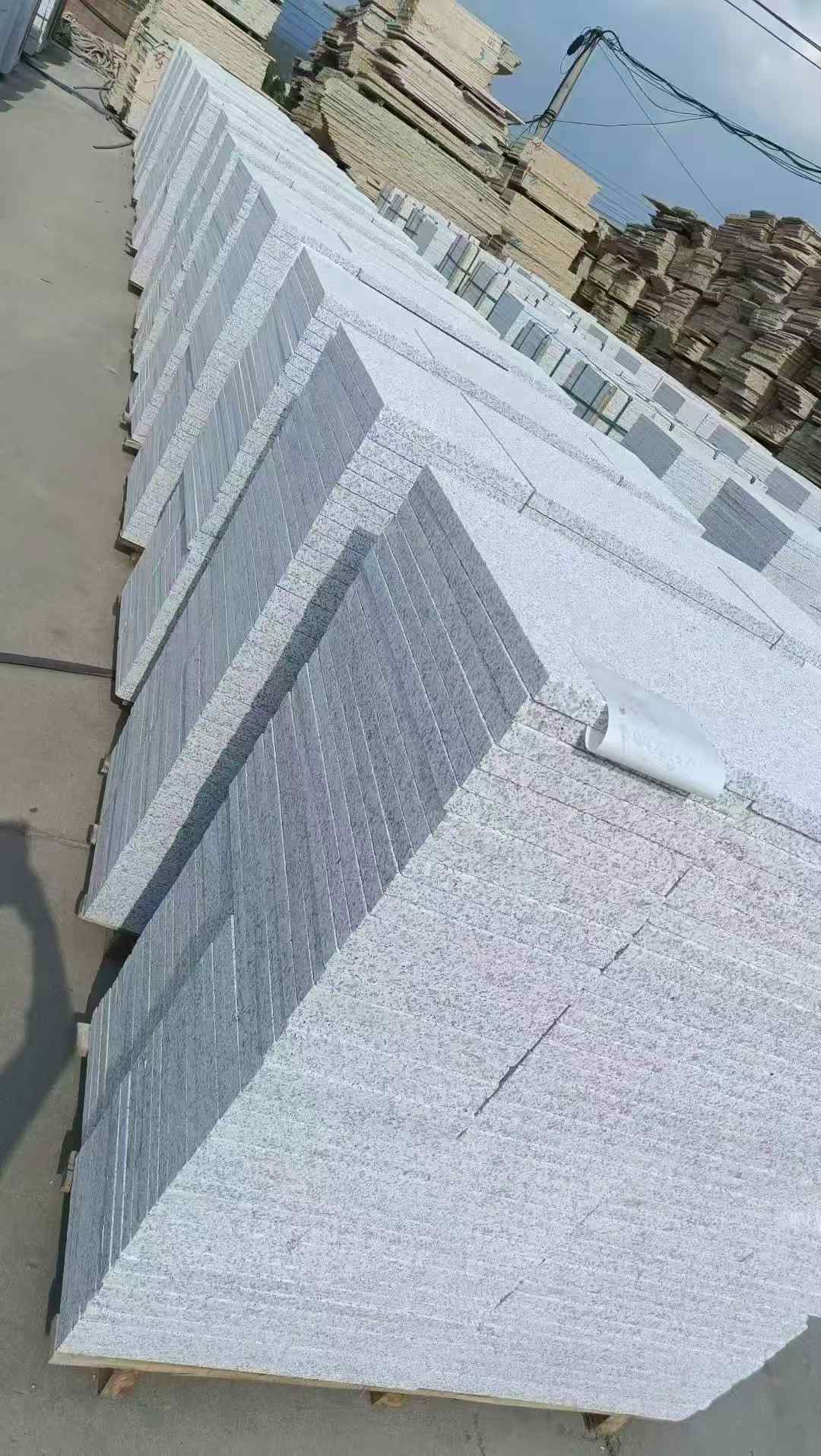 河源 白麻荔枝面花岗岩地铺石