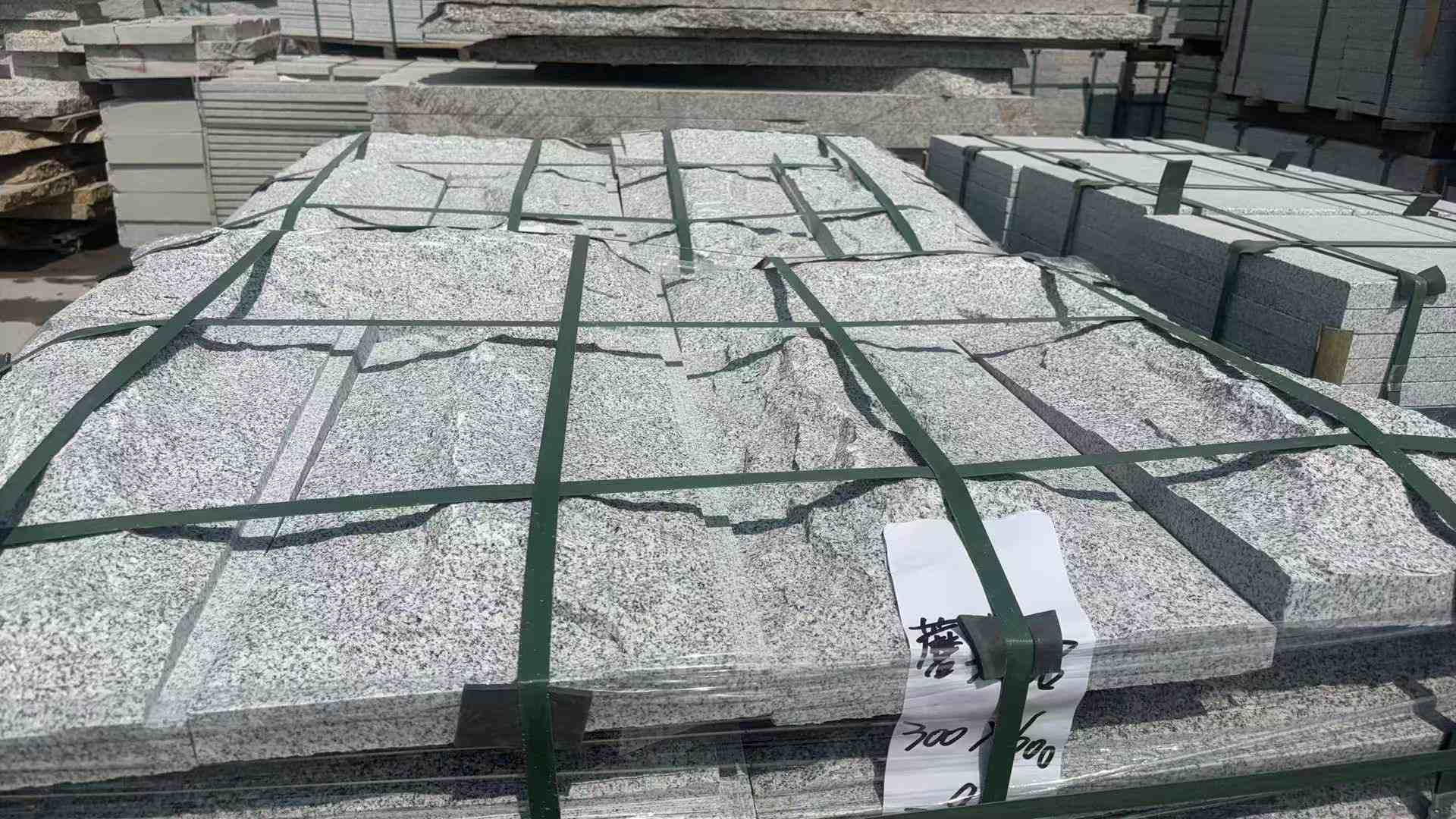 河源 芝麻白蘑菇石成品