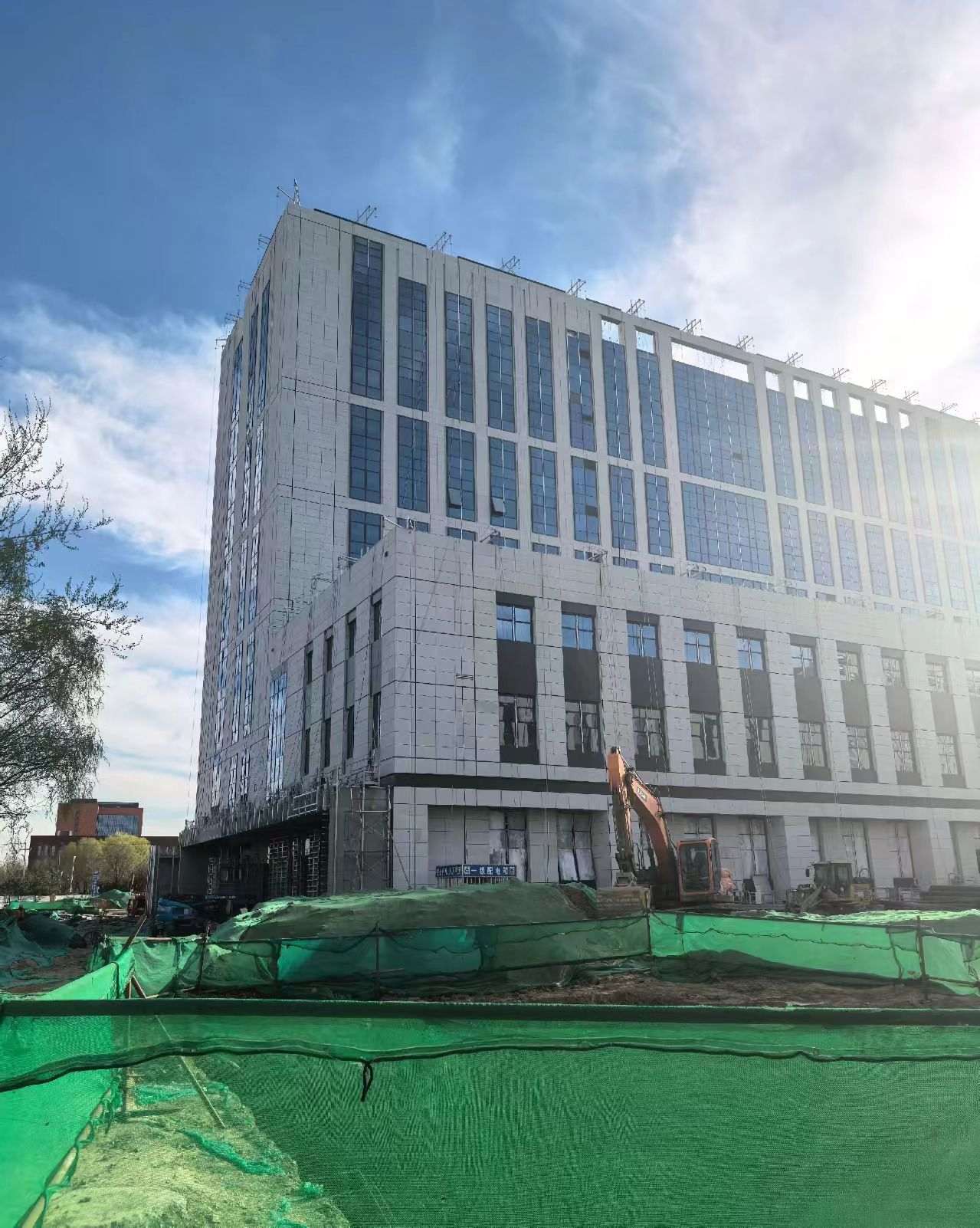 河源 白麻花岗岩石材外墙干挂