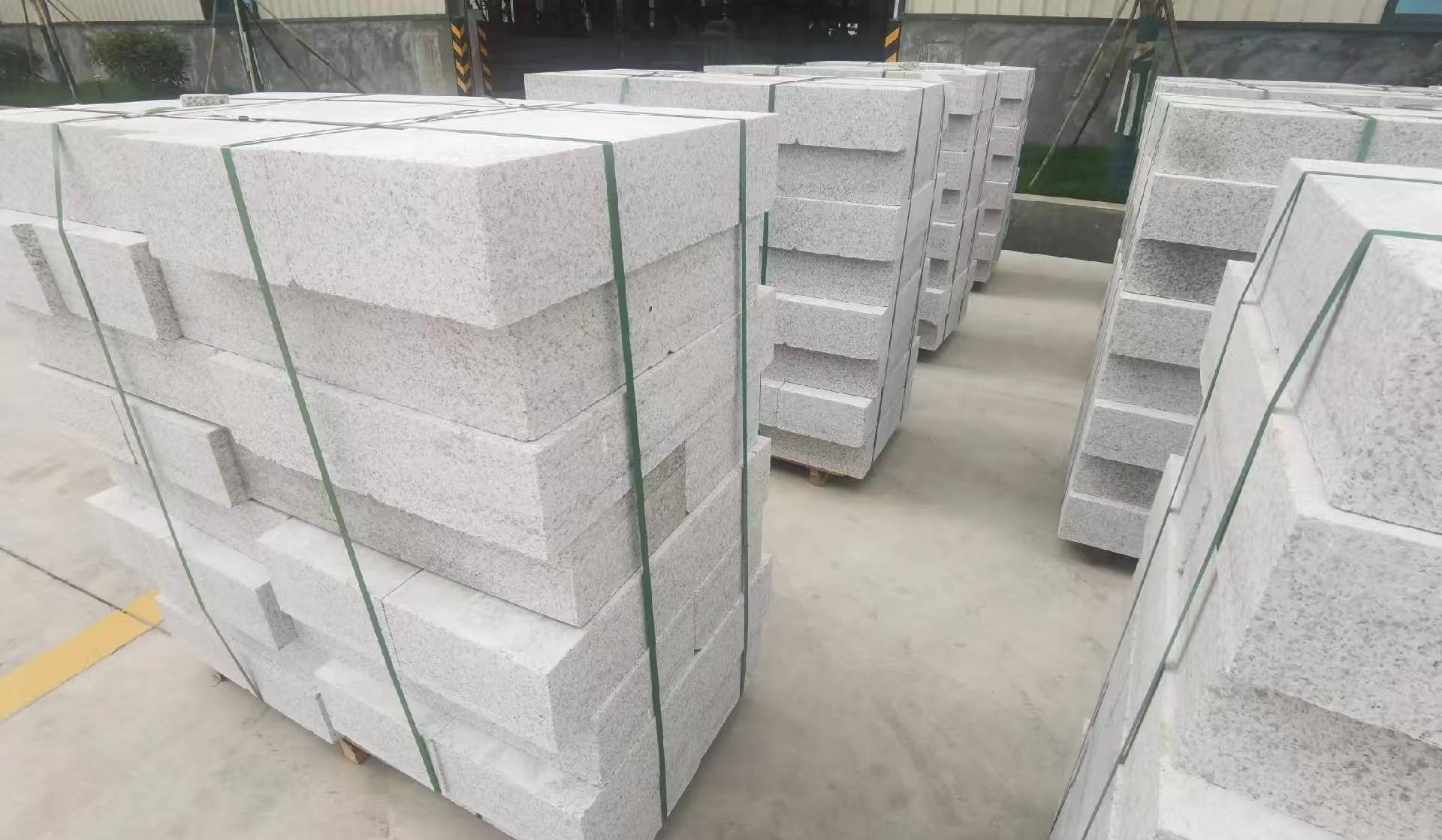 河源 白麻花岗岩路沿石，立缘石，平缘石，路牙石，道牙石，马路牙子等