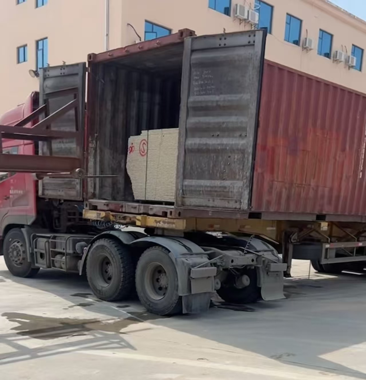 河源 黄金麻荔枝面毛板