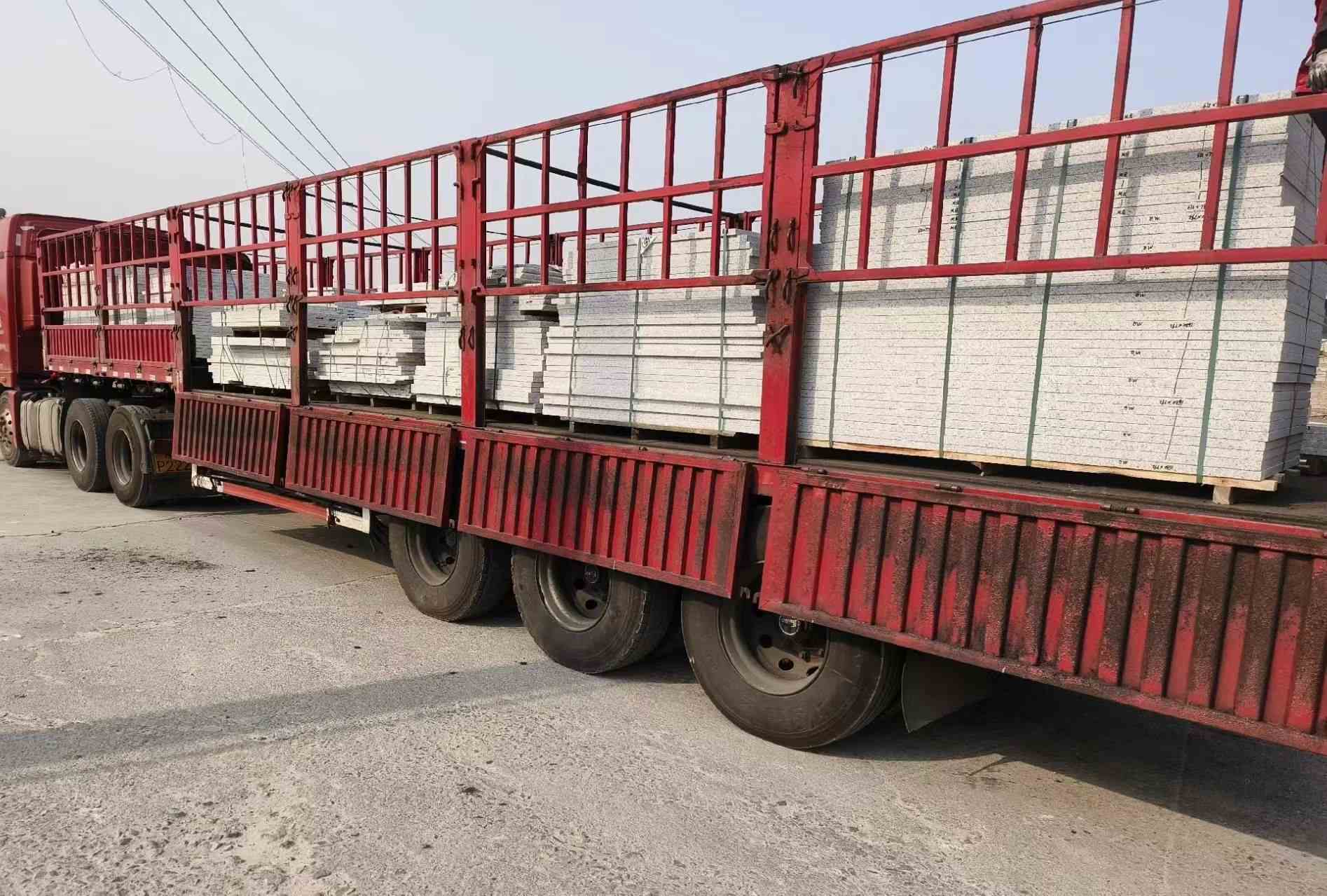 河源 白麻荔枝面外墙干挂，工厂装车日常