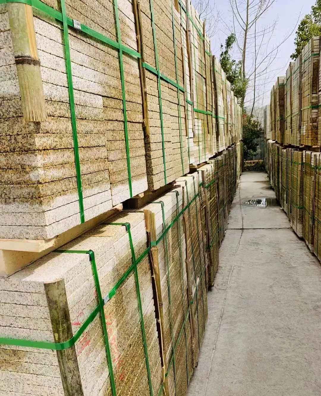 河源 黄金麻花岗岩荔枝面地铺石