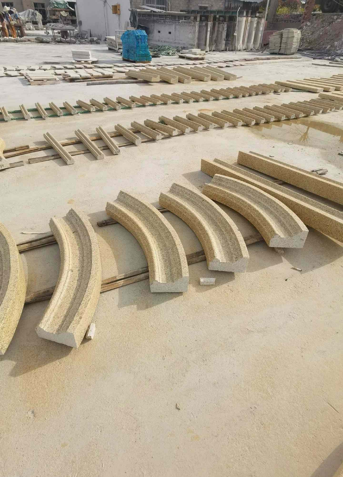 河源 黄金麻花岗岩别墅线条